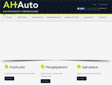 Tablet Screenshot of ah-auto.fi